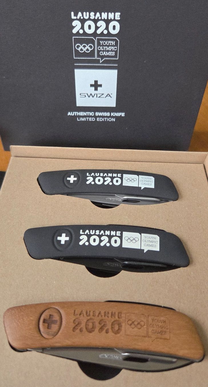 Swiza Taschenmesser: Swiza limited Edition 2020 – Neu und originalverpackt aus Biel/Bienne von Limite15 2