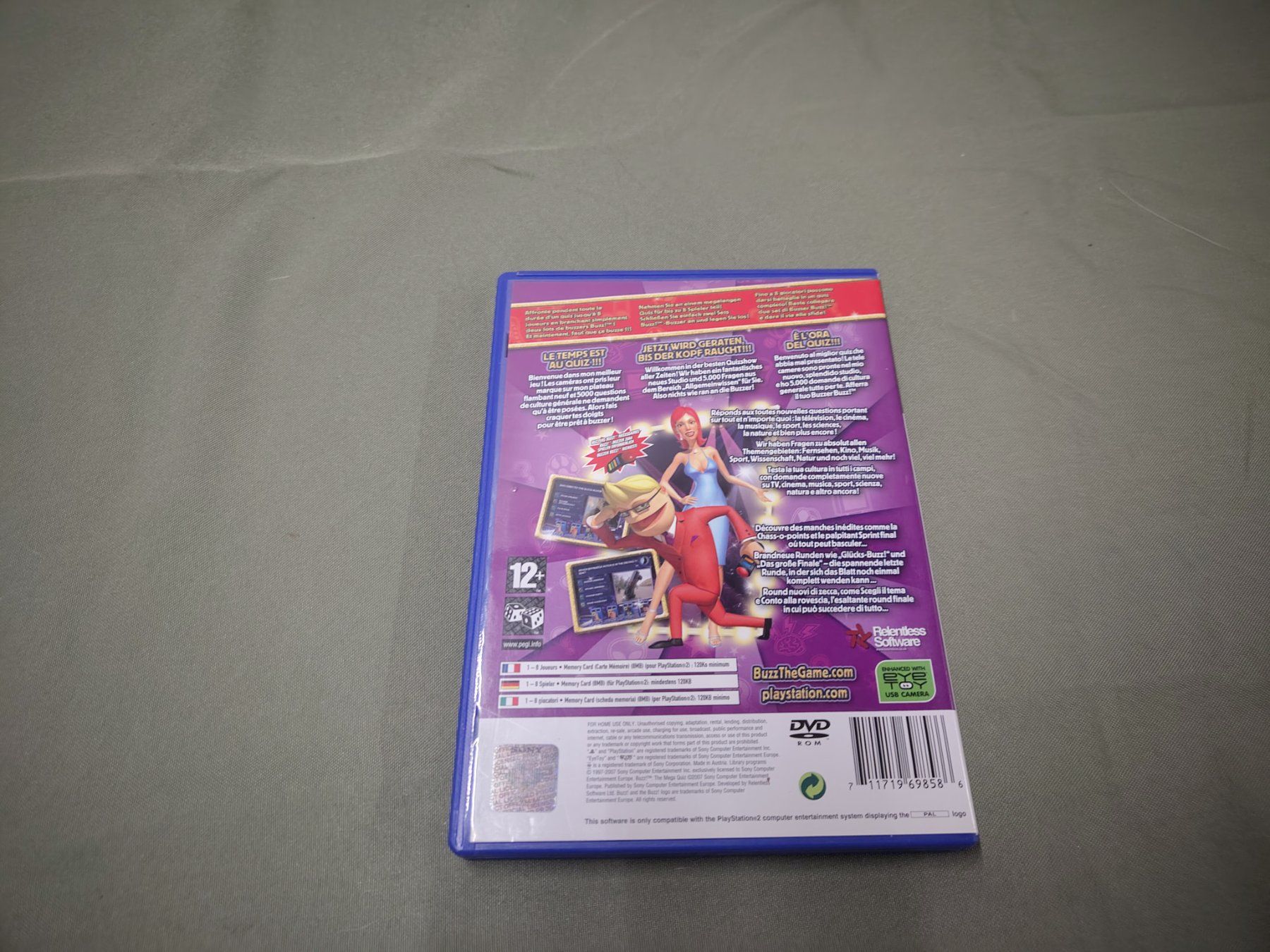 Sony Jeux: Jeu PS2 Buzz!: The Mega Quiz – D'occasion à Saxon par dan_drn5 3