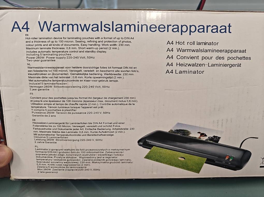 Laminiergeräte: Plastifieuse A4  – Gebraucht aus Neuchâtel von fif_md7s 1