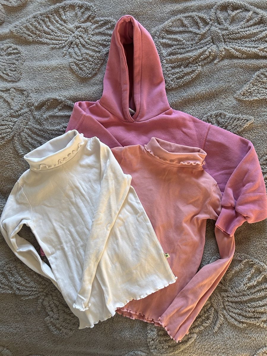 Zara Maglioni & Felpe: 3x Mädchen Pullover Gr. 128, Rollkragen, Hoodie, Herbst – Usato da Rheineck venduto da snc_g95p