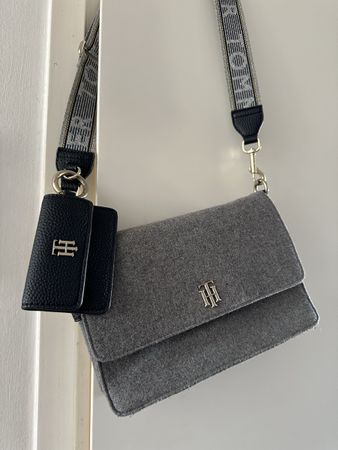 Tommy Hilfiger Wool Blend Crossbody Bag - Stylish!
