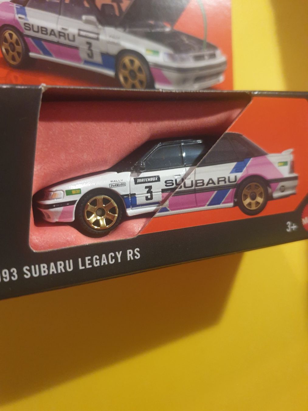 Matchbox Modellini d'auto: Matchbox 1993 SUBARU LEGACY RS – Nuovo e nell'imballaggio originale da Oftringen venduto da Rotor 4