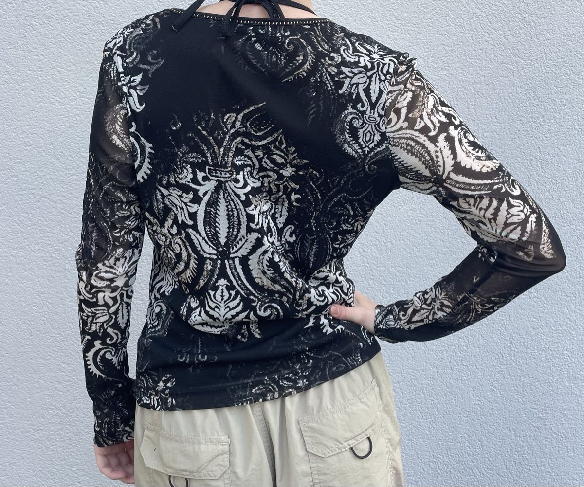 Blusen: Y2k long sleeve mesh top – Gebraucht aus Fribourg von tinavon 1
