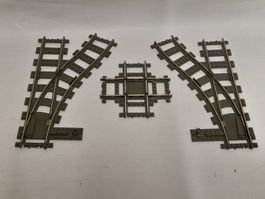 Lego Train 9V Weichen Links und rechts + Kreuzung ab 1 Fr.