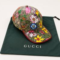 Gucci Flora GG Supreme Cap Gr. M/57 – inkl. Dustbag