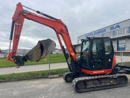 Kubota KX080-4 – Pelle hydraulique 8 tonnes – 2017 – 1’400 h