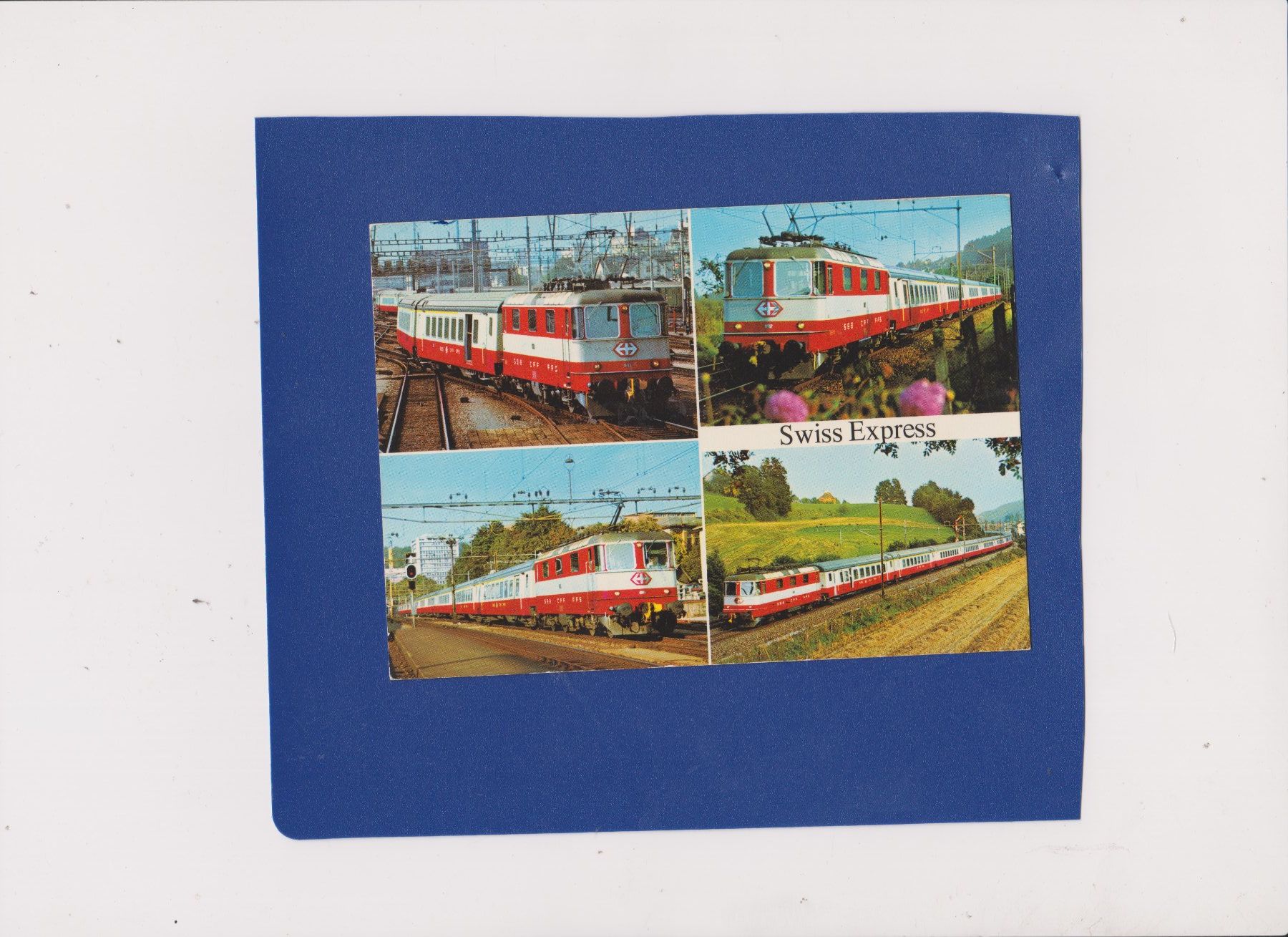 Cartes postales: Carte postale Swiss Express SBB CFF train Bahn – D'occasion à Bex par Canouille