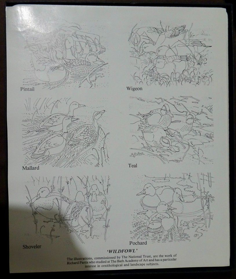Geschirrsets: Set 6 dessous de plat Wildfowl oiseaux – Neu und originalverpackt aus Châtelaine von fil_7lqg 5
