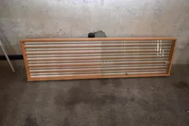 Vitrine Spur N Echtholz Länge 2m, Höhe 55cm, Tiefe 10cm