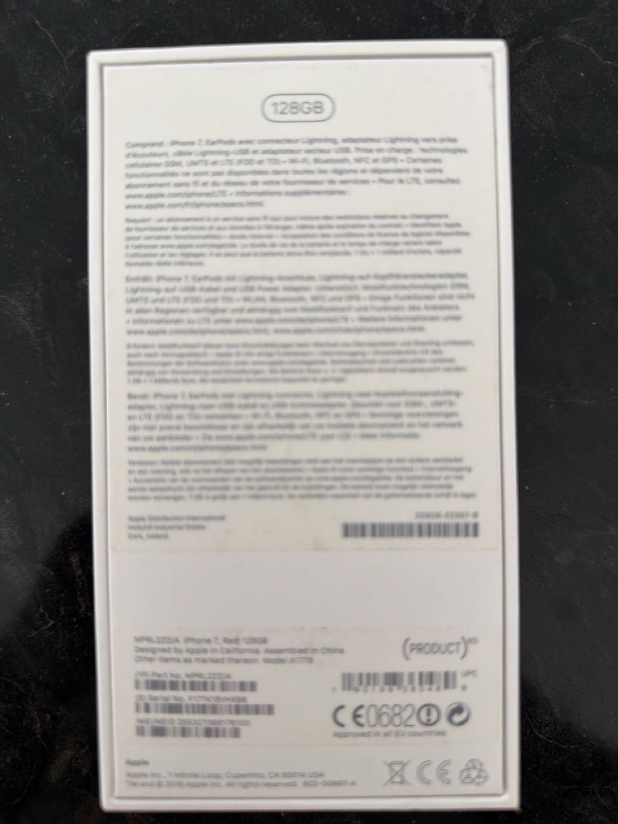 Apple Telefoni cellulari / Smartphones: iphone 7 red – Usato da Buchs ZH venduto da Tmm 1