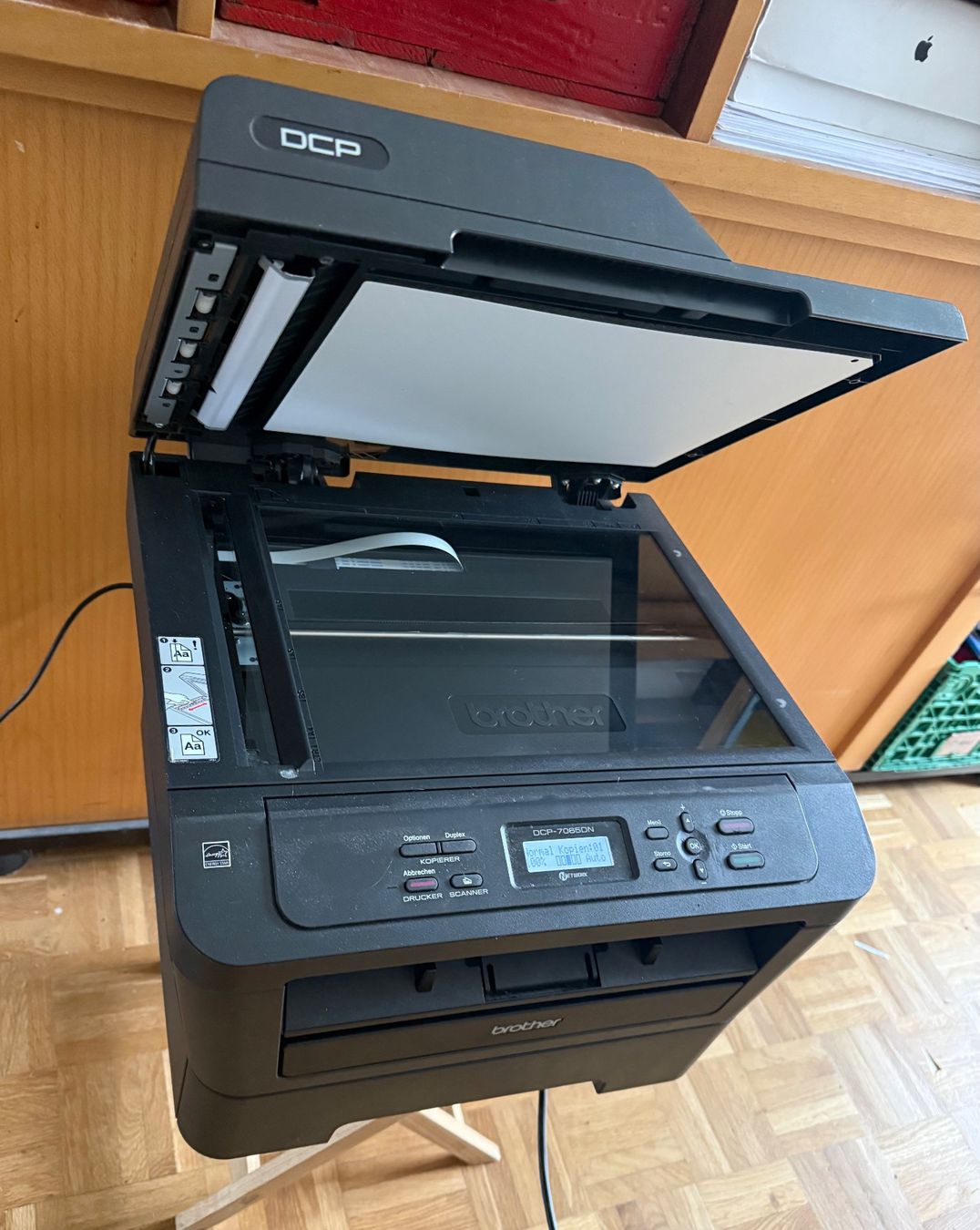 Brother Stampanti: Brother DCP-7065DN Multifunktions Laserdrucker & Scanner A4 – Usato da Bern venduto da Breitfeld 1