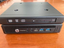 Mini PC / HP EliteDesk 800 G2 mit DVD Laufwerk