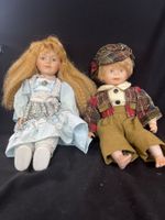 Vintage Porzellanpuppen, Pärchen zu verkaufen, Top Zustand