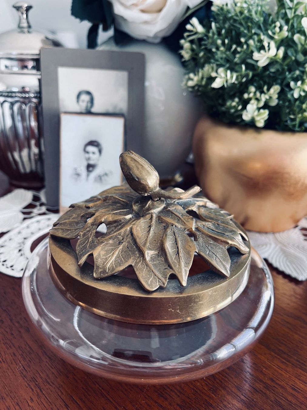 Dosen: Wunderschöne Dose mit Messing oder Bronze – Gebraucht aus Winkel von KaschmirArt 3