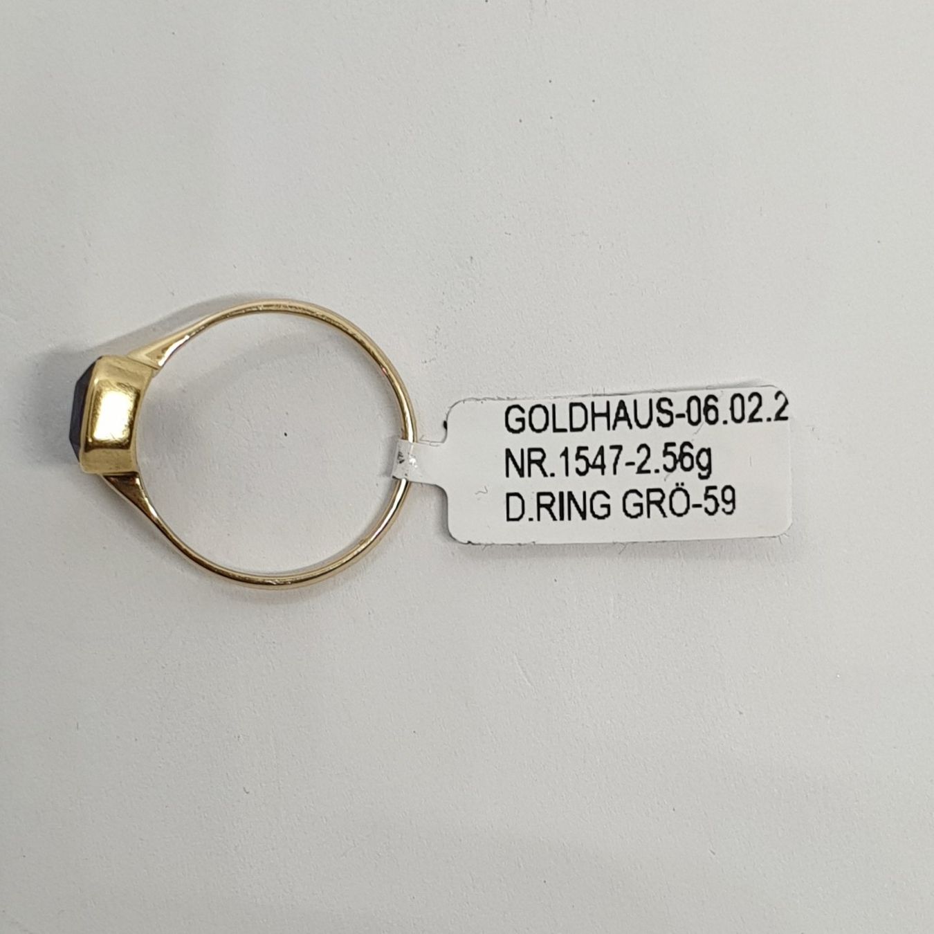 Anelli: Echt 18K Gold Ring – Usato da Luzern venduto da Goldhaus-Luzern 4