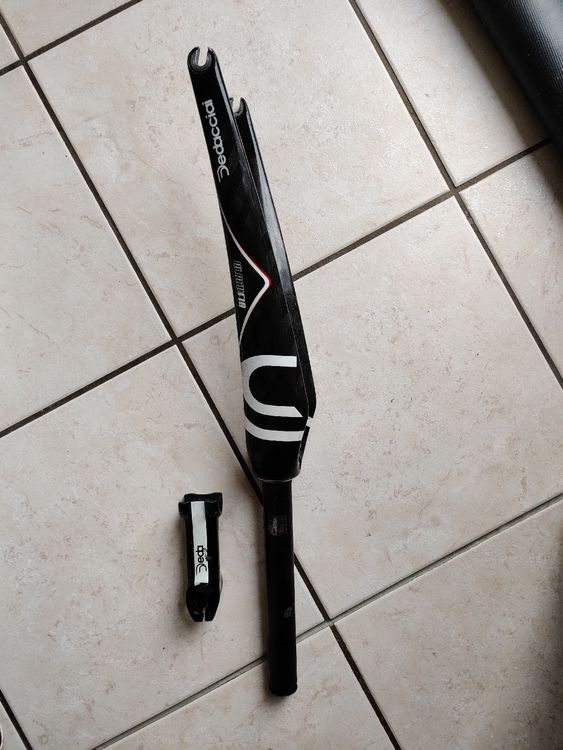 VZXATYOP Starre Fahrradgabeln 700C T800 Carbonfaser