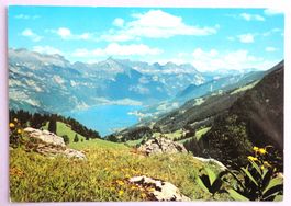 Blick vom Kerenzerberg auf Walensee