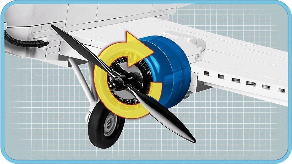 Cobi Jeux de construction: COBI Flugzeug Junkers Ju 52/3m Schweiz, 571 Teile, Art. 5711 – Neuf avec emballage d'origine à Wettingen par Chnoelleli 7