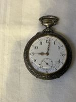 Superbe montre à gousset ancienne – Décor voiture rétro