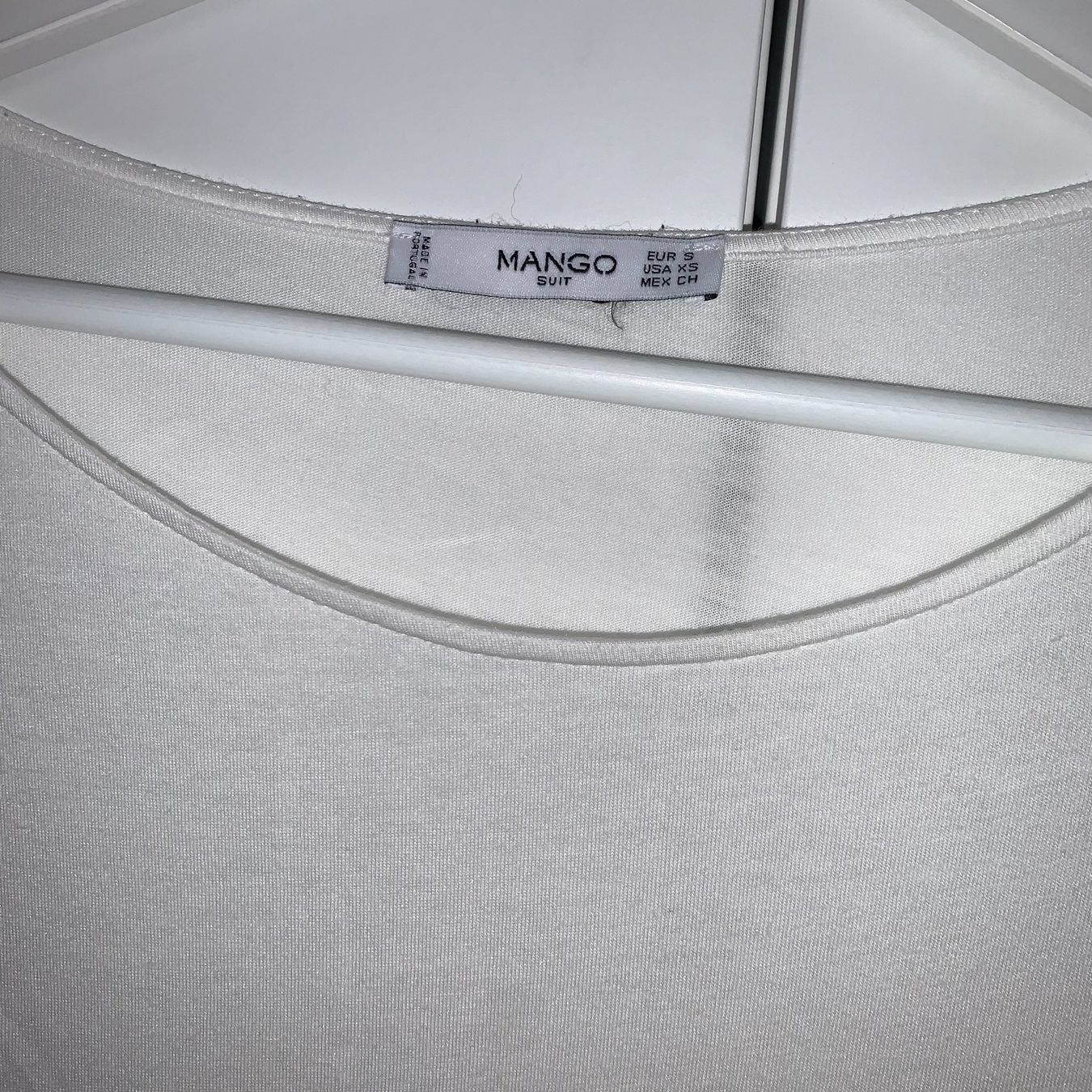 Mango T-shirt: Mango Rüschen Shirt EU 36 – Usato da Thalwil venduto da san_685y 3