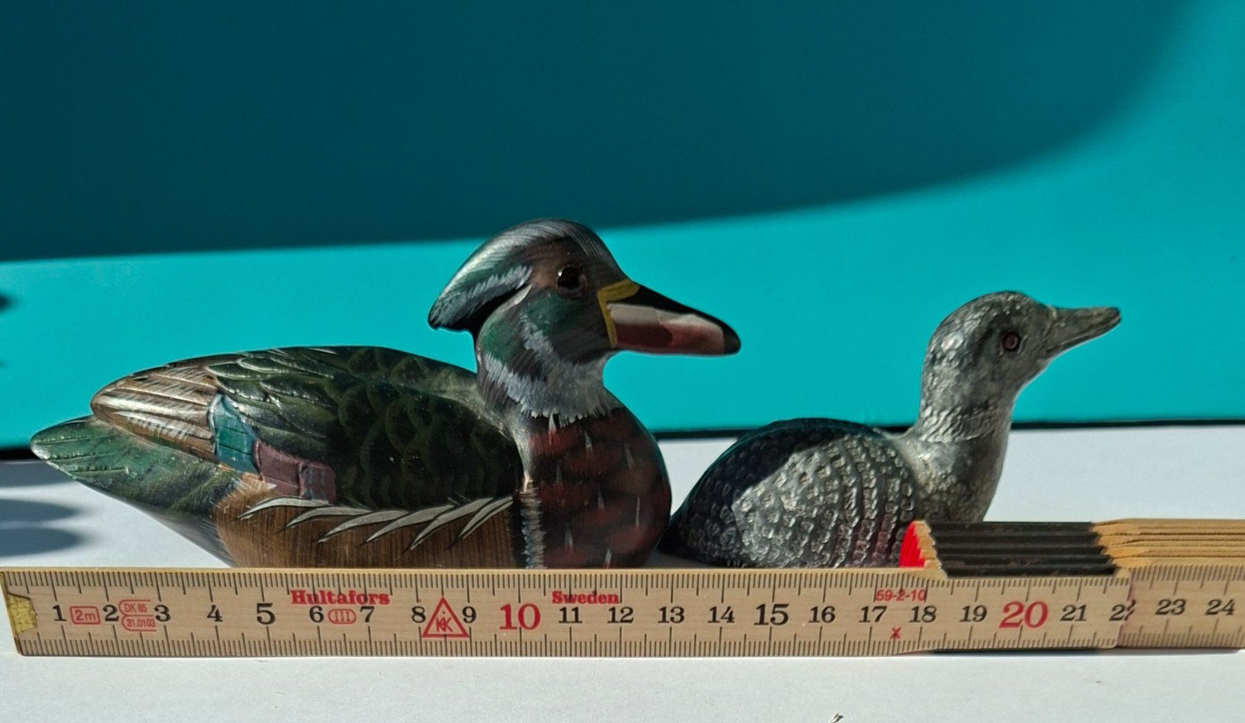 Statuette: 2 Stein Enten Figuren – Usato da Opfikon venduto da Diversamente 5
