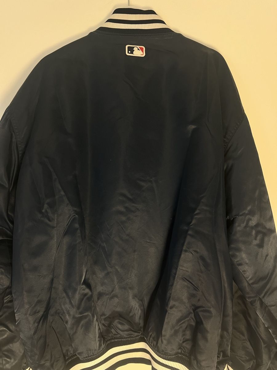 Starter Vestes: Vintage Yankee starter jacket - navy – D'occasion à Zürich par lennyschmied 1