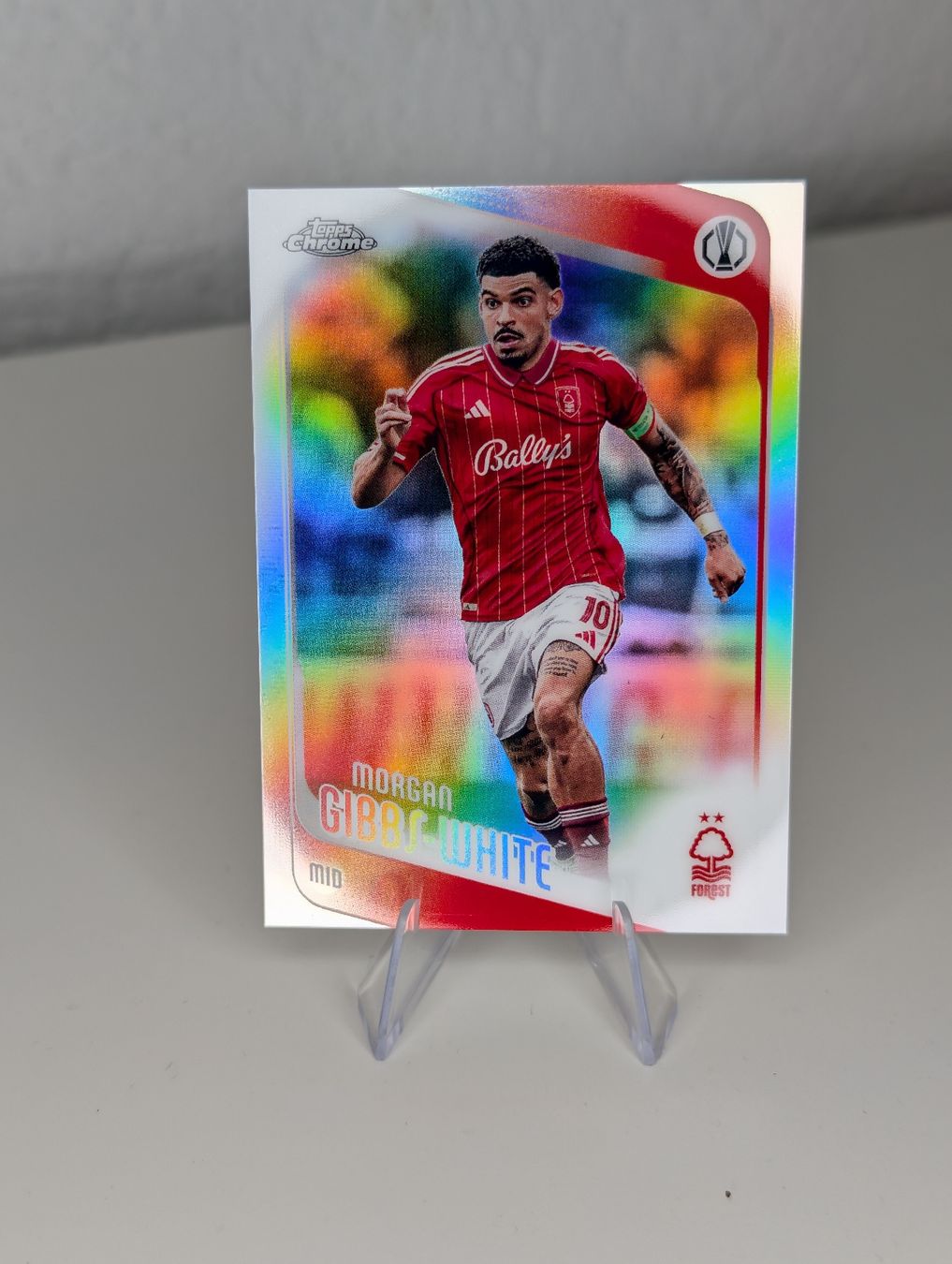 Topps Carte collezionabili: Morgan Gibbs - White Nottingham Forrest Topps Chrome  – Nuovo (secondo la descrizione) da Hunzenschwil venduto da BRPCards