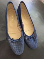 Ballerinas BRUNATE dunkelblau Groesse 40 1/2 guter Zustand