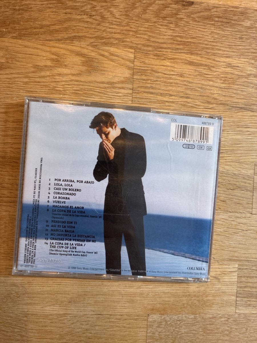 CD: Ricky Martin – Usato da Oberrindal venduto da Darmando 3