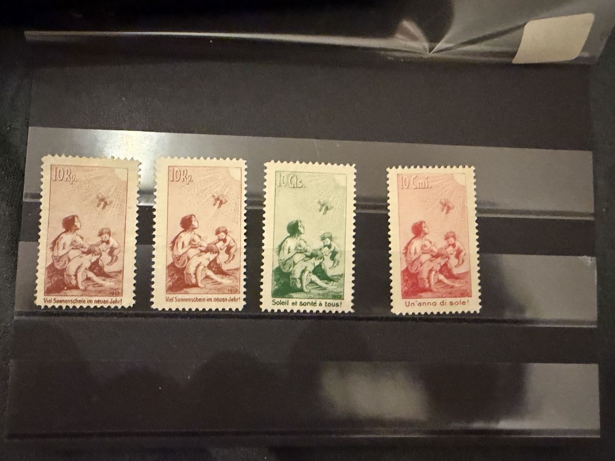 Alle Briefmarken: 1912 Pro Juventute Vorläufer Postfrisch  – Neu (gemäss Beschreibung) aus Murgenthal von Tina_4055
