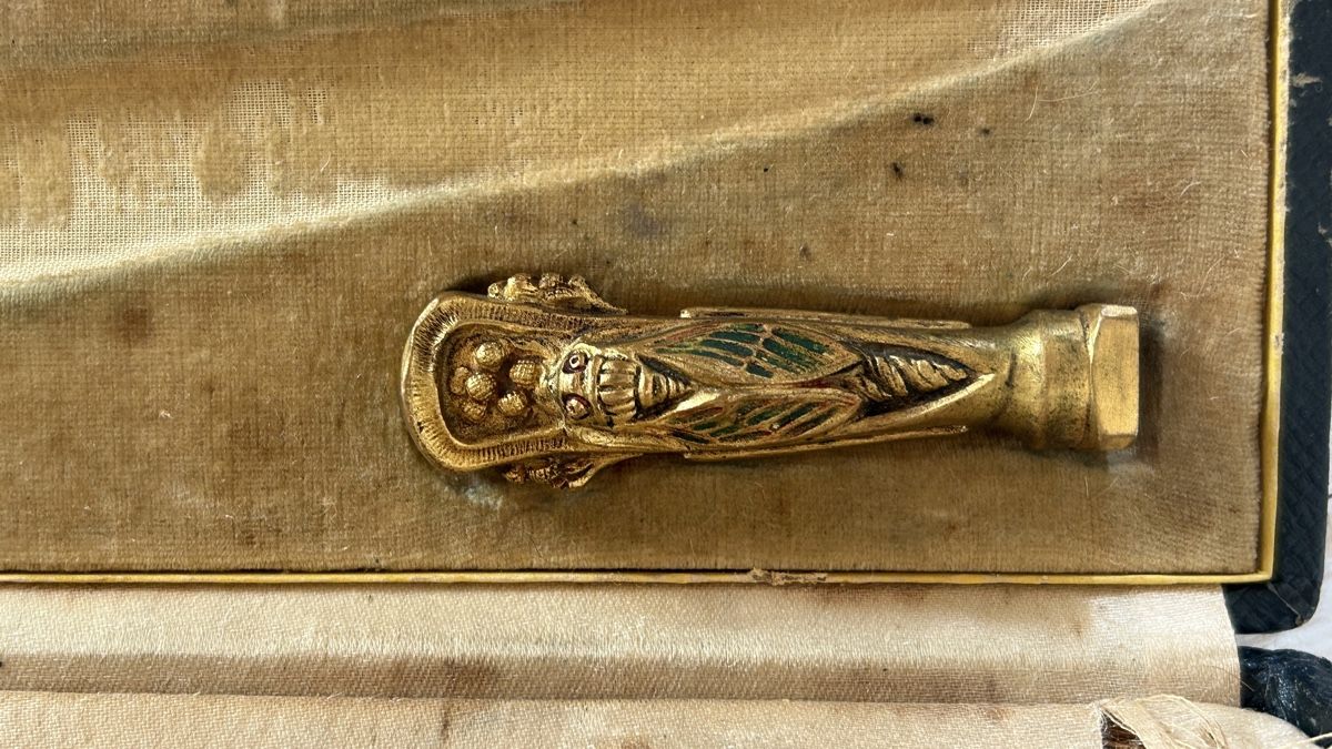 Sonstiger Bürobedarf: Brieföffner Jugendstil Frécourt Typ Zykade – Gebraucht aus Riedholz von Frettchen63 3