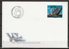 F1084 - FDC  Alinghi vollstempel