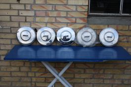 5 CHROM RAD DECKEL VERMUTLICH FIAT 124 ODER 131
