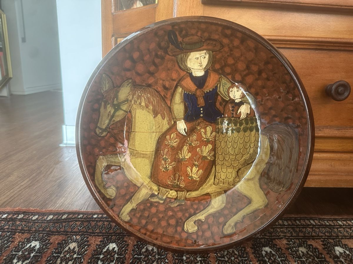 Piatti: Hans Schneider Keramikteller 32 cm – Usato da Herbriggen venduto da Sehrazade