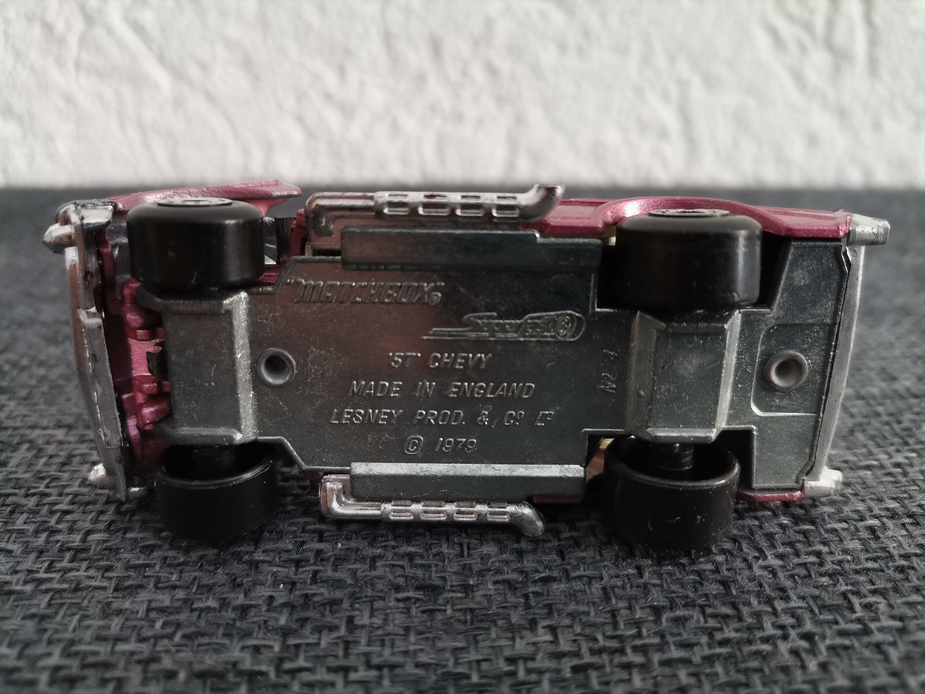 Matchbox Modellini d'auto: Matchbox Superfast Chevy 57 Lesney Prod. & Co. Ltd 1979 – Usato da Onex venduto da Neimad7 7