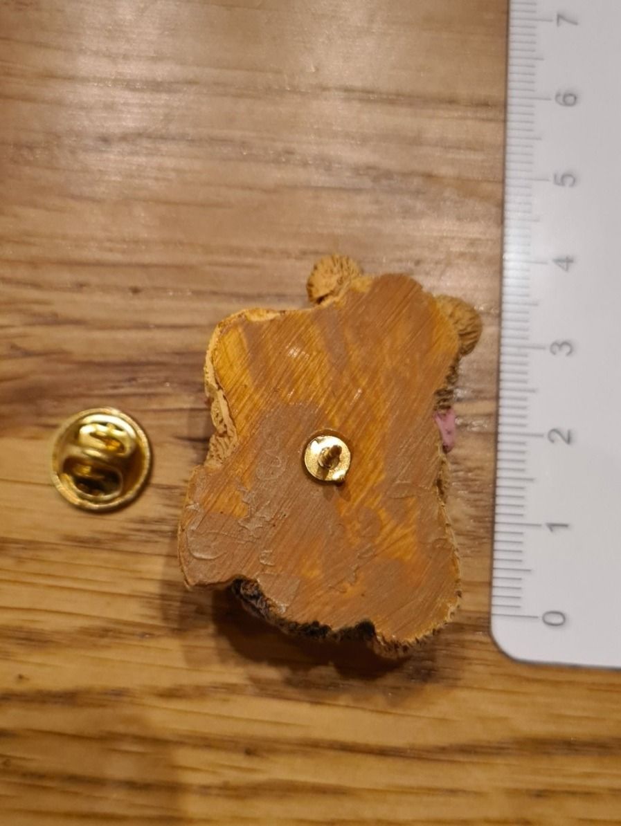 Plaketten & Abzeichen: Pin, Teddy Bär, Seltenes Fundstück – Gebraucht aus Winkel von Heuresis 1