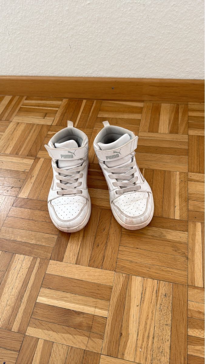 Puma Herrenschuhe: Puma Sneaker weiss High Top gebraucht – Gebraucht aus Glattfelden von nur_xpw6