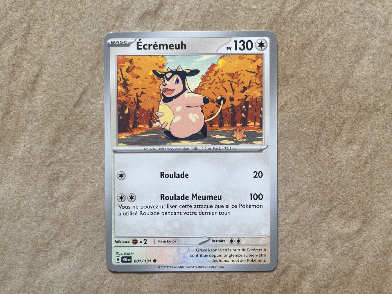 Pokémon Carte collezionabili: Carte Pokemon Ecrémeuh - Evolutions prismatiques - PREFR – Usato da Vernayaz venduto da Darkfrost