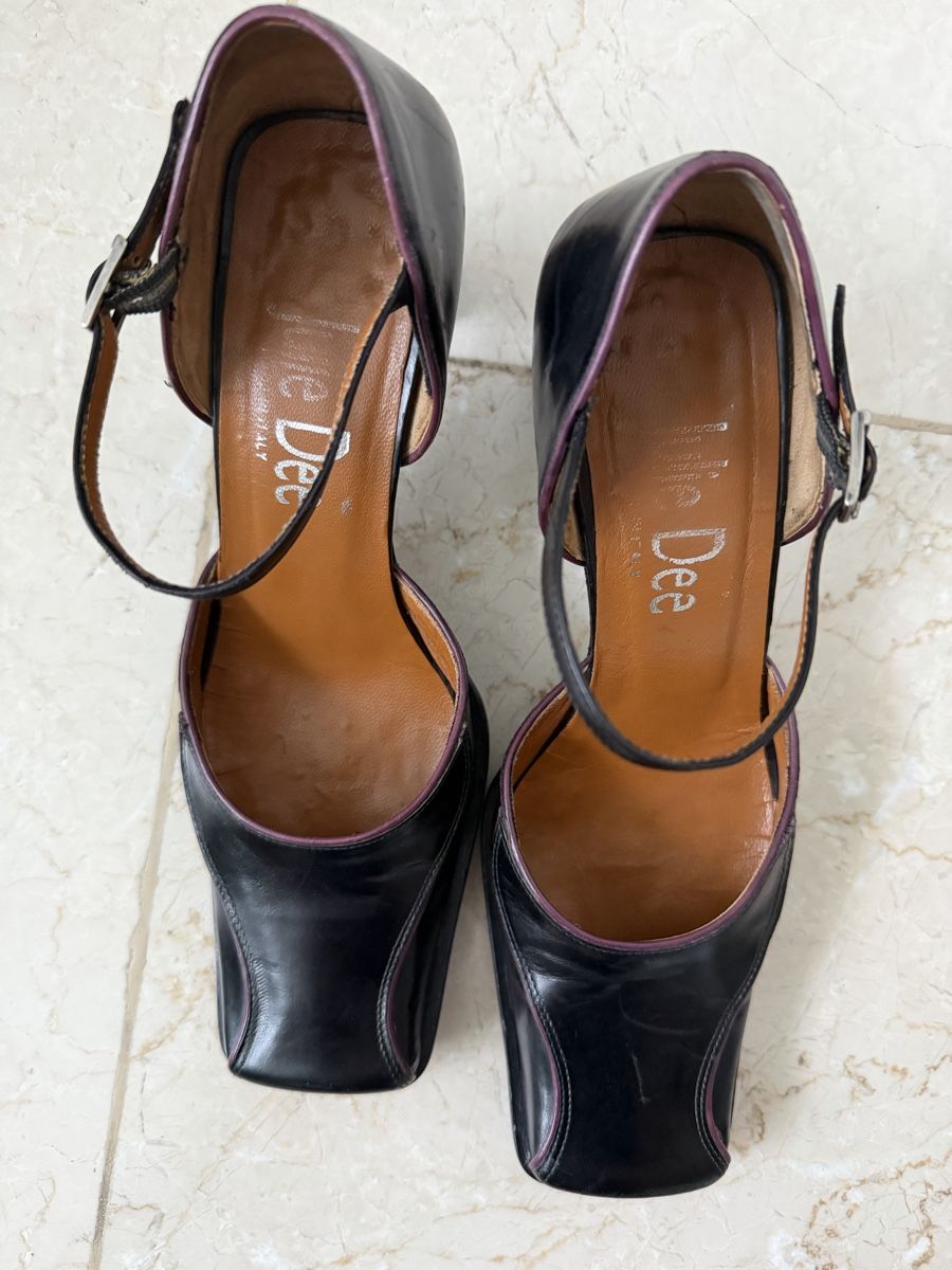 Scarpe da donna: Pumps schwarz/lila Gr. 38 – Usato da Chur venduto da mir_8ns7 5