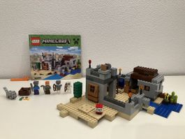 Lego Minecraft the Desert Outpost 21121 (Jahr 2015) 🌵 🧨 
