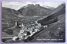 Hospental (1484 m) gegen Andermatt u. Oberalp