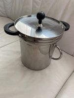 Kochtopf hoch mit Siebeinsatz und Deckel Marke ALESSI