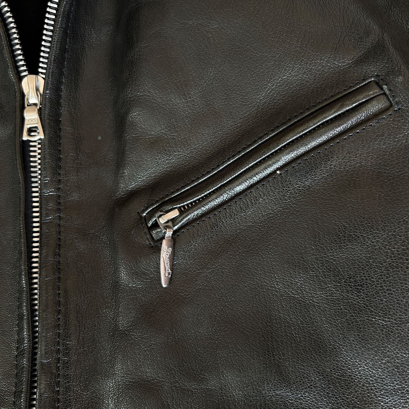 Vestes: 2000s Stewart Leather Jacket – D'occasion à Bern par shoprestoredvintage 2