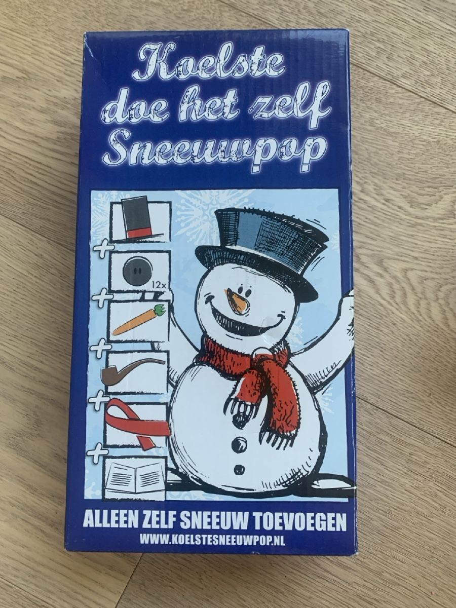 Giochi: Snowman Kit - Make Your Own Snowman - Winter Fun! – Nuovo e nell'imballaggio originale da Immensee venduto da Gitter