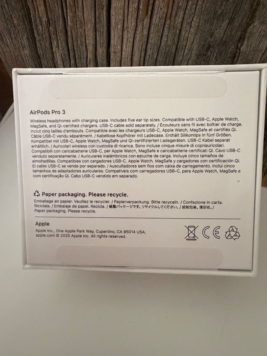 Apple Kopfhörer: Apple AirPods Pro 3. Gen. – Neu und originalverpackt aus Uster von montag9 5