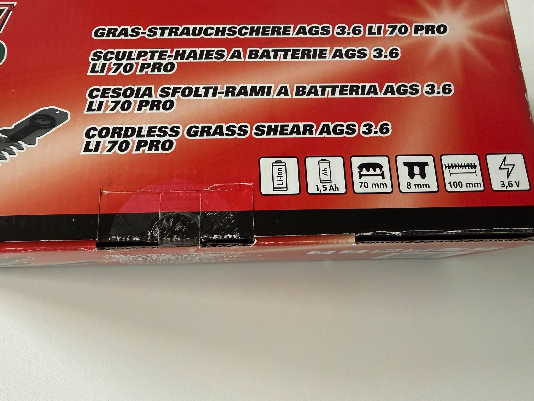 Alle Werkzeuge: Gras-Strauch-Schere GO/ON! 3.6V – Gebraucht aus Dällikon von dahi1 1