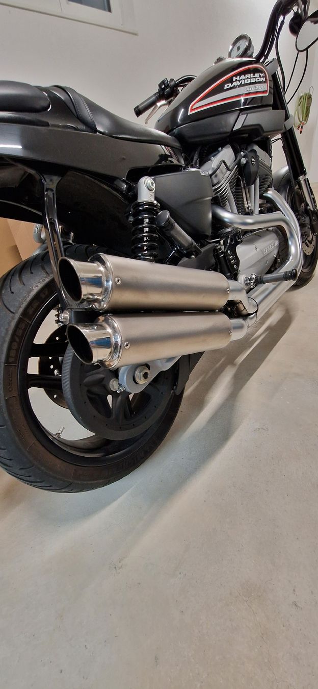 Sistemi di scarico: Harley Davidson XR1200 Hyperblast Auspuff Slip-on – Usato da Nunningen venduto da Alpinev6gt