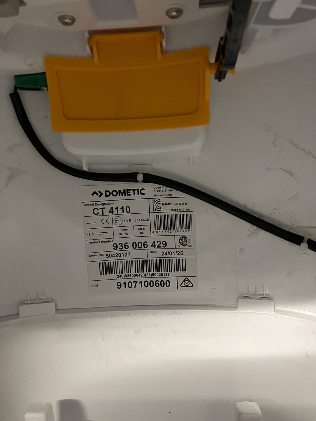 Dometic WC: Dometic WC-Toilette, CT 4110 – Nuovo (secondo la descrizione) da Niedermuhlern venduto da brts 6