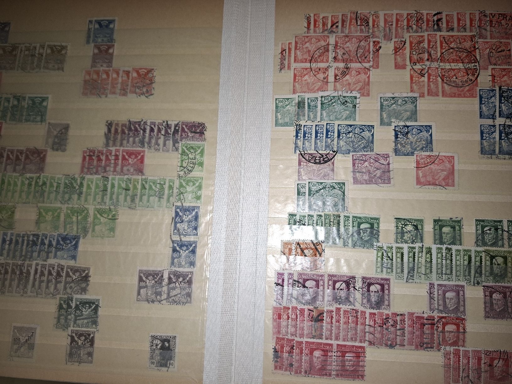 Tutti i francobolli: Sammlung Briefmarken Tschechien – Usato da Balgach venduto da SIMEON27 4