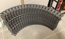 Lego Eisenbahn City Kurven Gleise 155 Stück